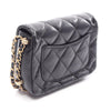 Chanel Mini Square Lambskin Single Flap Secondhand