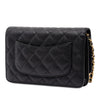 Chanel CC Quilted Caviar Wallet on Chain Secondhand