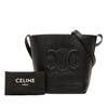Celine Small Calfskin Cuir Triomphe Bucket Bag Secondhand