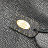 Fendi Pebbled Leather Selleria Dome Shoulder Bag Secondhand