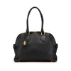 Fendi Pebbled Leather Selleria Dome Shoulder Bag Secondhand