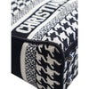 Dior Mini Embroidered Canvas Houndstooth Lady D Lite Secondhand