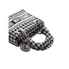 Dior Mini Embroidered Canvas Houndstooth Lady D Lite Secondhand