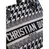 Dior Mini Embroidered Canvas Houndstooth Lady D Lite Secondhand