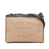 Prada Canvas Canapa Logo Double Zip Crossbody Secondhand