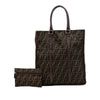 Fendi Zucca Canvas Vertical Tote Secondhand