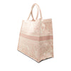 Secondhand Dior Large Canvas Embroidered Dioriviera Toile De Jouy Book Tote