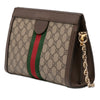 Gucci Small GG Supreme Web Ophidia Chain Crossbody Secondhand