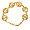 Chanel CC Gold Plated Charm Link Bracelet Secondhand