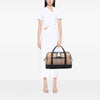 Burberry Haymarket Check Canvas Travel Bag Secondhand