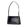 Burberry Small Crocodile Embossed Leather TB Shoulder Bag Secondhand