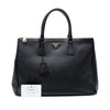 Prada Large Saffiano Lux Galleria Double Zip Satchel Secondhand