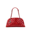 Chanel Large Glazed Calfskin Mademoiselle Bowling Bag Secondhand