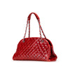 Chanel Large Glazed Calfskin Mademoiselle Bowling Bag Secondhand