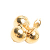 Chanel CC Gold Plated Spheres Clip On Earrings Secondhand