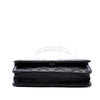 Chanel Quilted Lambskin Maxi Pearls Clutch With Chain Secondhand