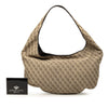 Bottega Veneta BV Monogram Canvas Campana Hobo Secondhand