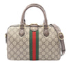 Gucci GG Supreme Ophidia Web Boston Bag Secondhand