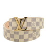 Secondhand Louis Vuitton Damier Azur Initiales Belt