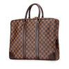Secondhand Louis Vuitton Damier Ebene Porte Documents Voyage PM