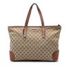 Gucci GG Canvas Web Tote Secondhand