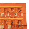 Hermès Les Boxes Silk Scarf 90 Secondhand
