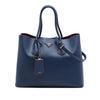 Prada Large Saffiano Cuir Double Satchel Secondhand