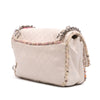 Chanel Quilted Lambskin and Tweed Elegant Trim Flap Secondhand