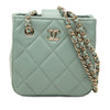 Chanel Mini CC Quilted Lambskin Chain Crossbody Secondhand