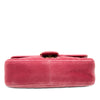 Gucci Medium GG Marmont Matelasse Velvet Shoulder Bag Secondhand