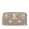 Louis Vuitton Bicolor Monogram Empreinte Giant Zippy Wallet Secondhand