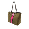 Prada Saffiano Trimmed Tessuto Velluto Ricamo Trompe L oeil Tote Secondhand
