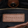 Secondhand Burberry House Check Canvas and Calfskin Little Crush Crossbody