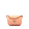 Chanel Mini CC Quilted Denim Messenger Flap Secondhand