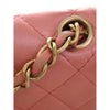 Secondhand Chanel Mini Square Quilted Metallic Lambskin Precious Jewel Single Flap