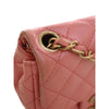 Secondhand Chanel Mini Square Quilted Metallic Lambskin Precious Jewel Single Flap