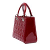 Secondhand Dior Medium Patent Cannage Lady Dior