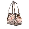 Burberry Small Supernova Check Coated Canvas Canterbury Tote Secondhand
