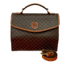 Celine Macadam Coated Canvas Satchel Secondhand