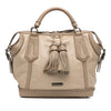 Burberry Leather Whipstitch Tassel Ellers Satchel Secondhand