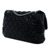 Chanel Extra Large CC Quilted Satin Single Flap Secondhand