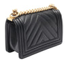 Chanel Small Chevron Caviar Boy Flap Secondhand
