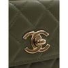 Chanel Mini Quilted Lambskin Trendy CC Card Holder on Chain Secondhand