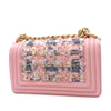 Chanel Small Tweed and Lambskin Boy Flap Secondhand