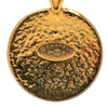 Chanel CC Gold Plated Round Pendant Necklace Secondhand