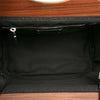 Prada Canvas Wood Handle Canapa Logo Satchel Secondhand
