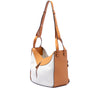 LOEWE Medium Bicolor Grained Calfskin Hammock Satchel Secondhand