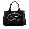 Prada Small Canvas Canapa Logo Satchel Secondhand