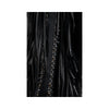 Collection Privée Faux Fur Scarf with Leather Fringes - '10s Collection Privée