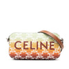 Celine Triomphe Coated Canvas Sunset Logo Horizontal Pouch Secondhand